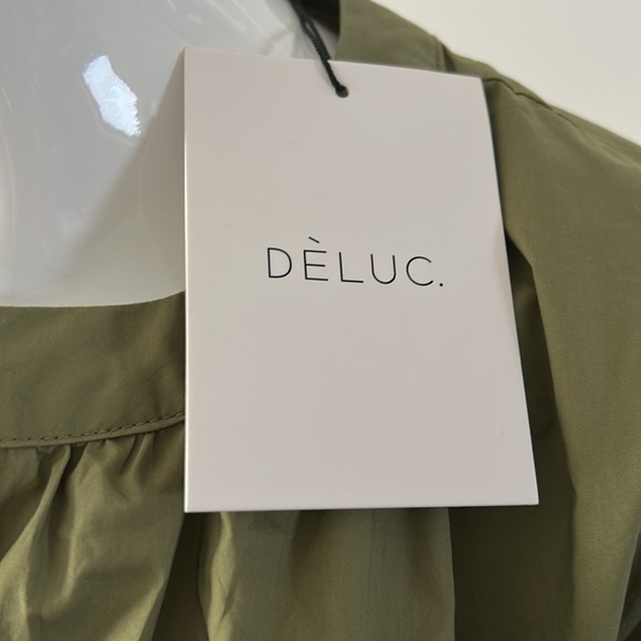 Deluc Cancela Mandarin Collar Dress NWT - Picture 14 of 16